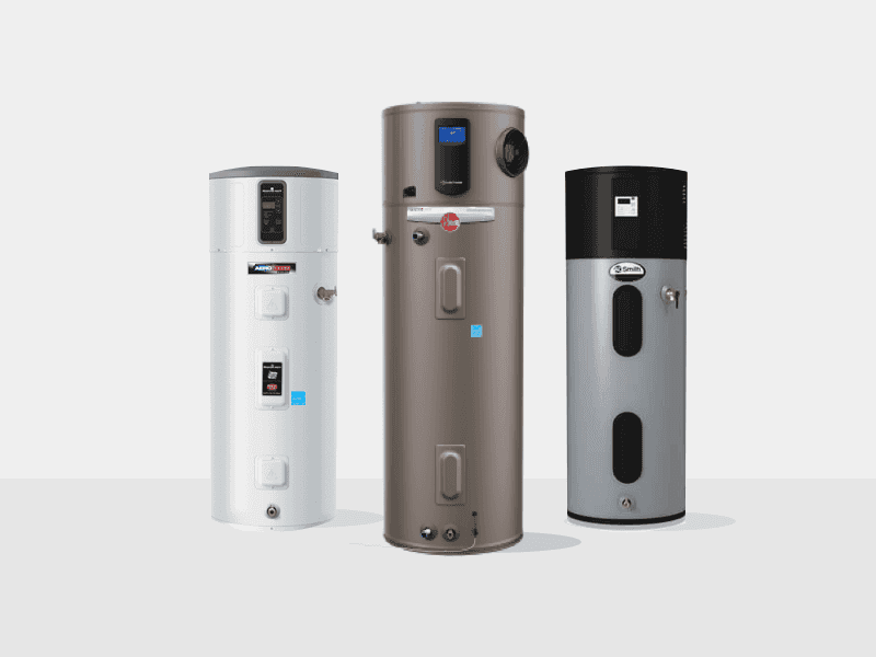 High-Efficiency Electric Heat Pump Water Heaters